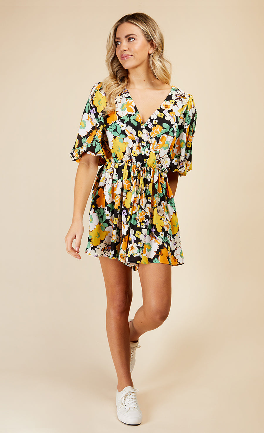 Vintage Floral Playsuit