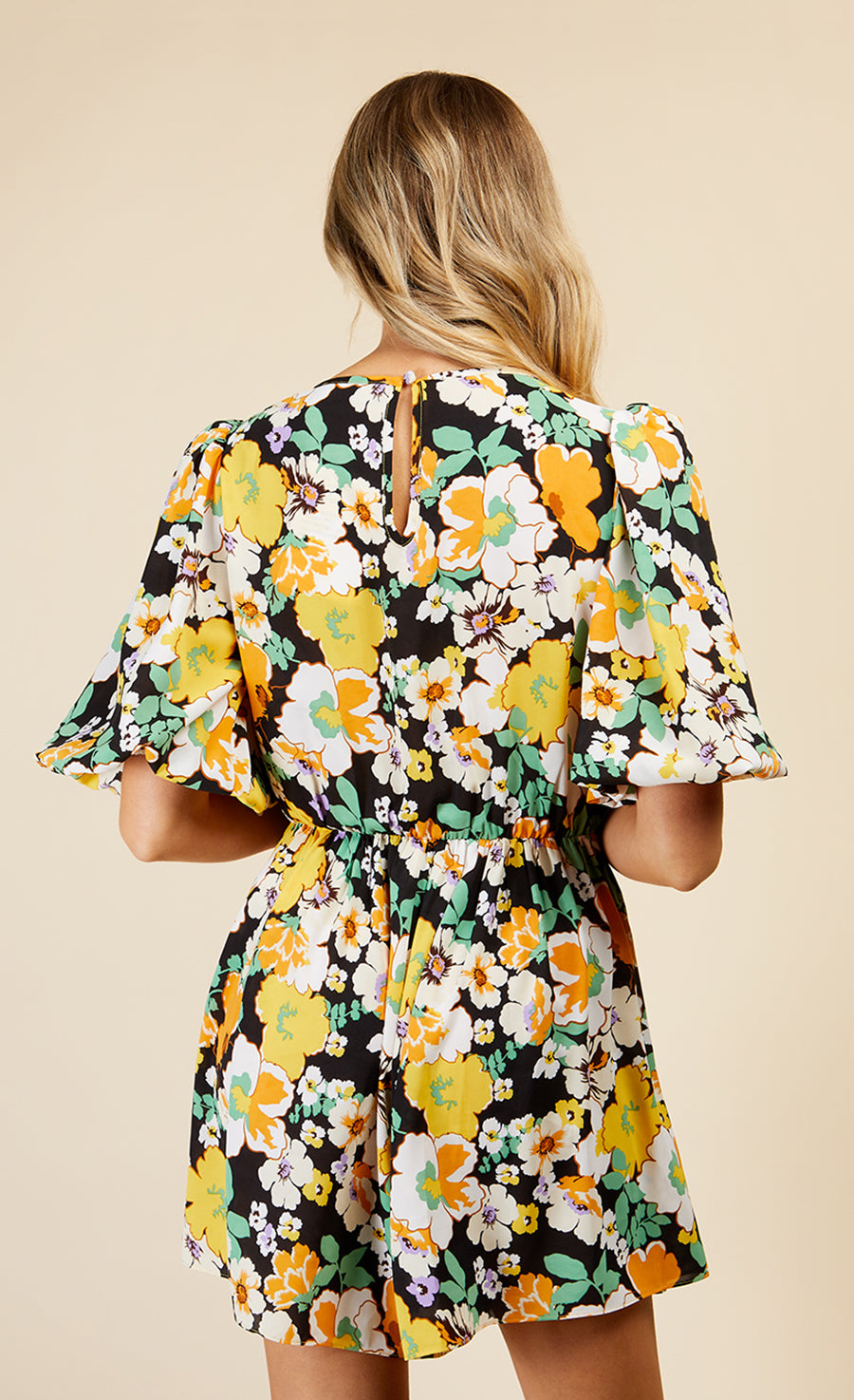 Vintage Floral Playsuit