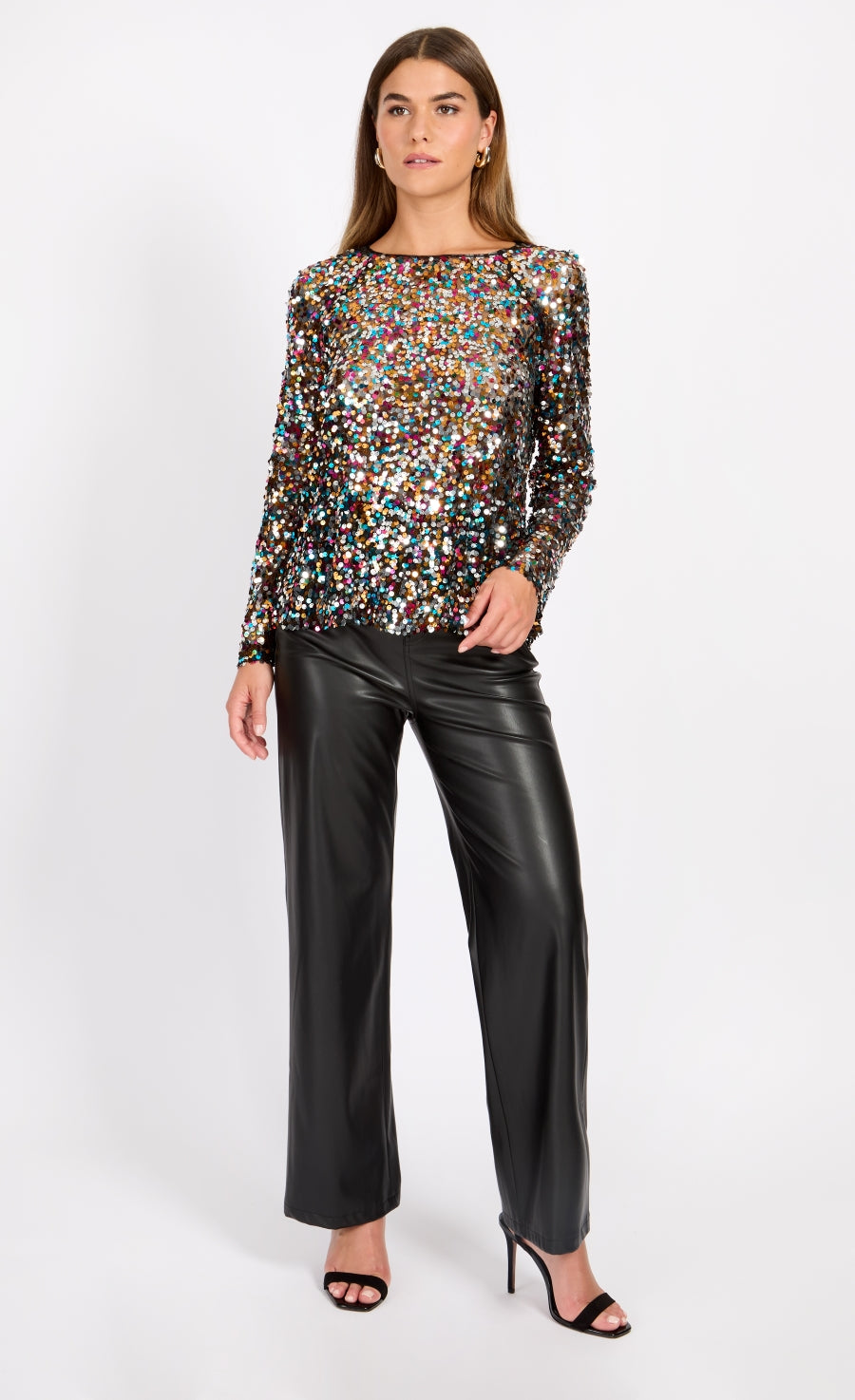 Multi Sequin Top