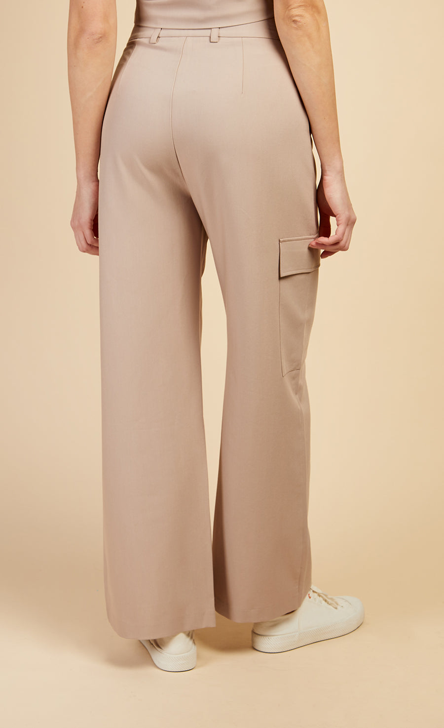 Mink Cargo Trousers