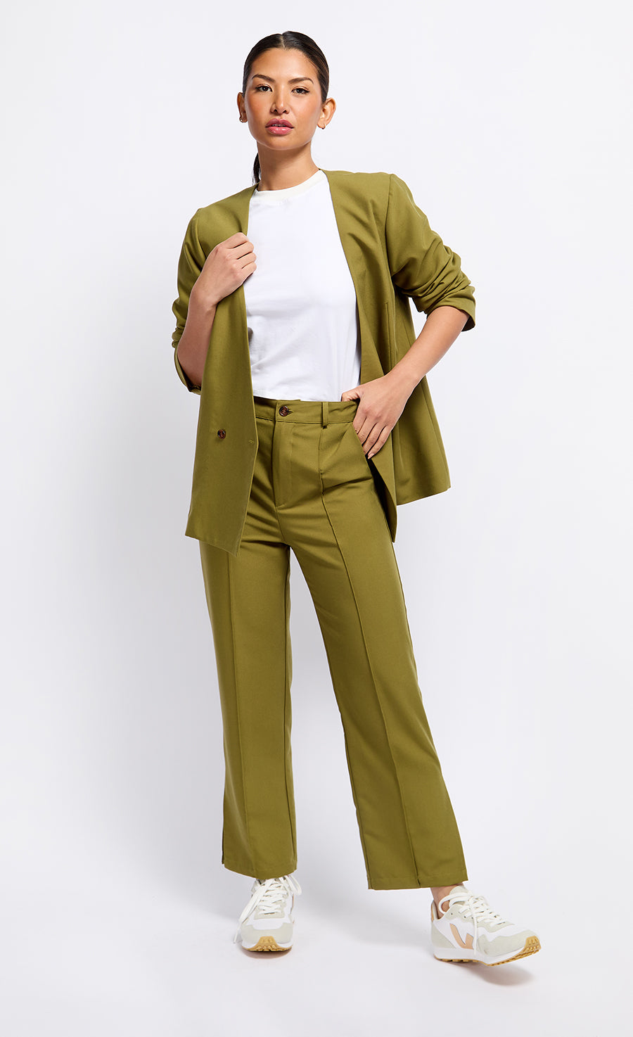 Olive Green Blazer