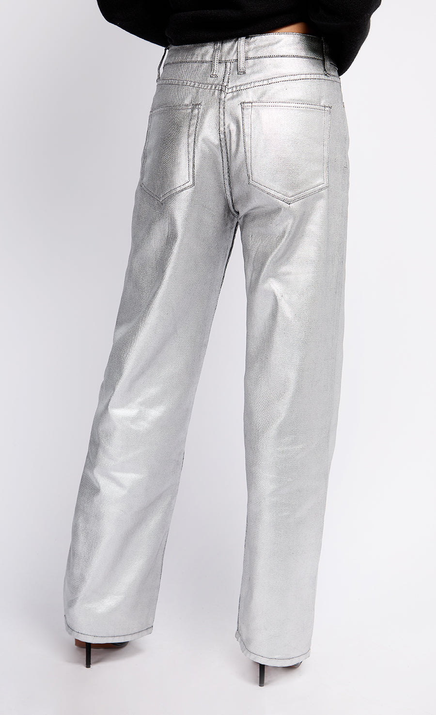 Silver Coated Trousers