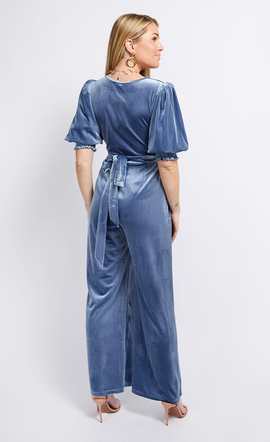 Blue Velvet Jumpsuit