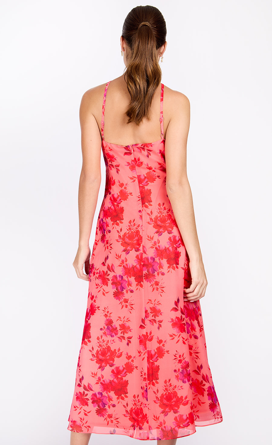 iSKA Floral Print Midi Dress