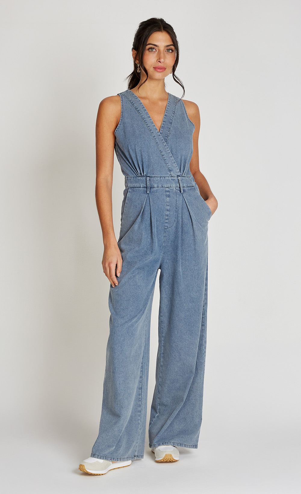 Blue Denim Jumpsuit