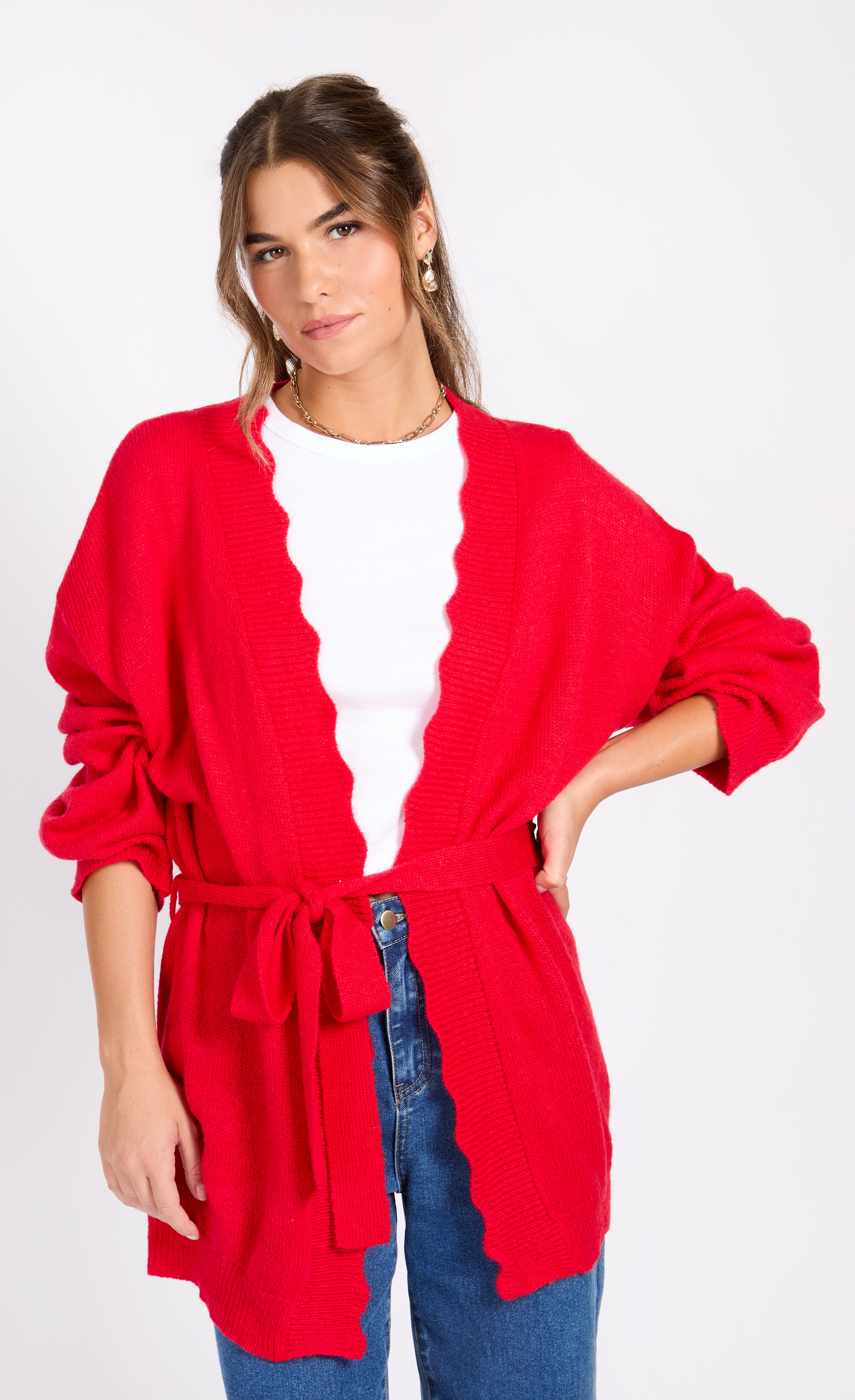Tomato Knitted Cardigan