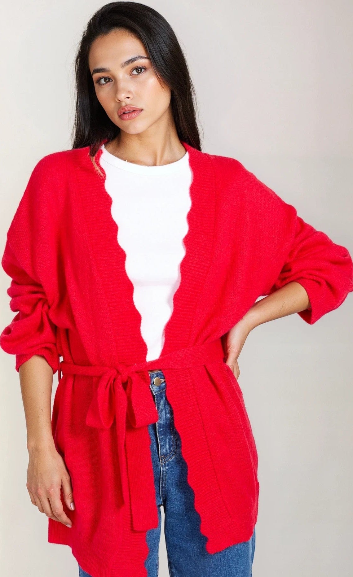Tomato Knitted Cardigan