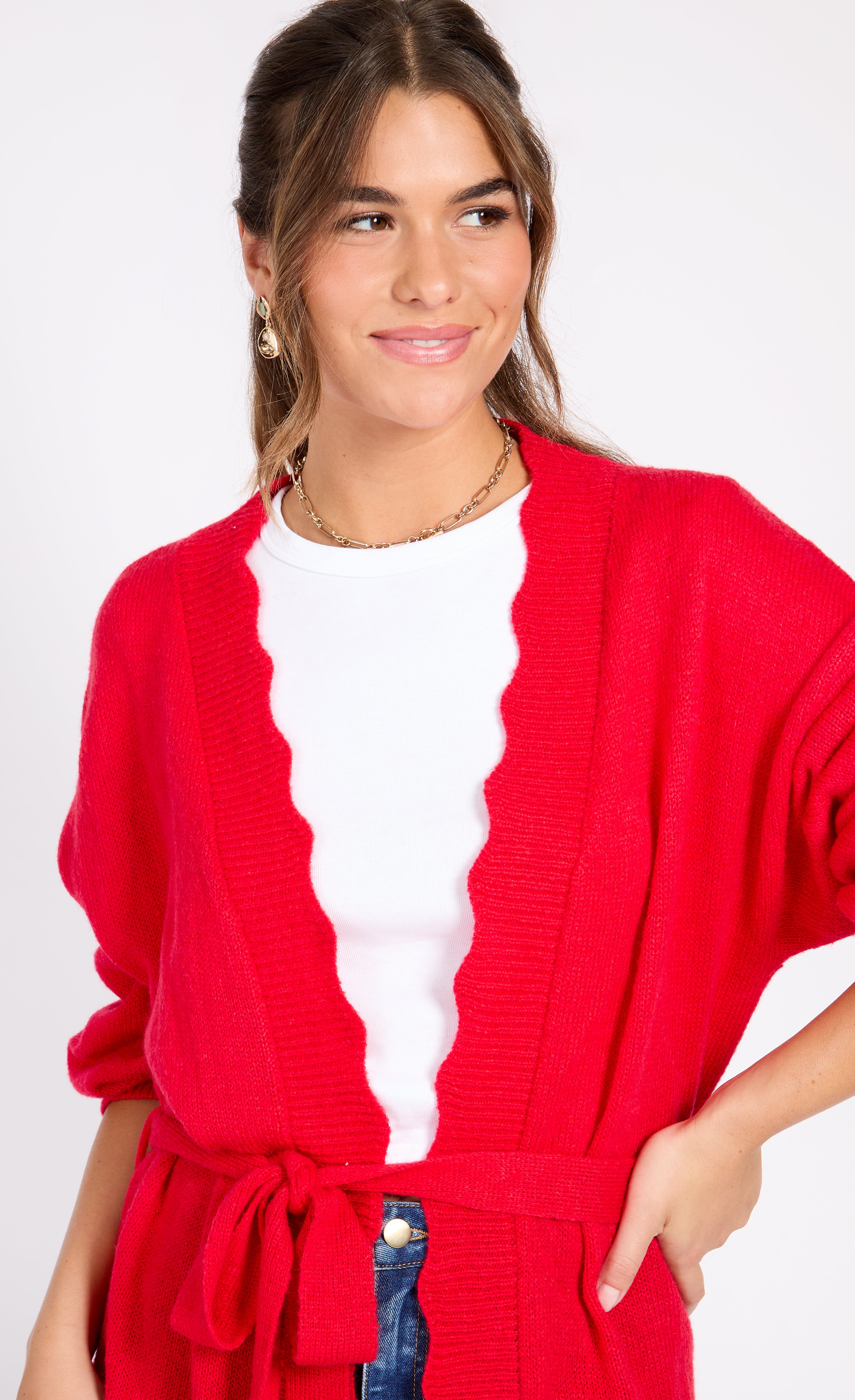 Tomato Knitted Cardigan