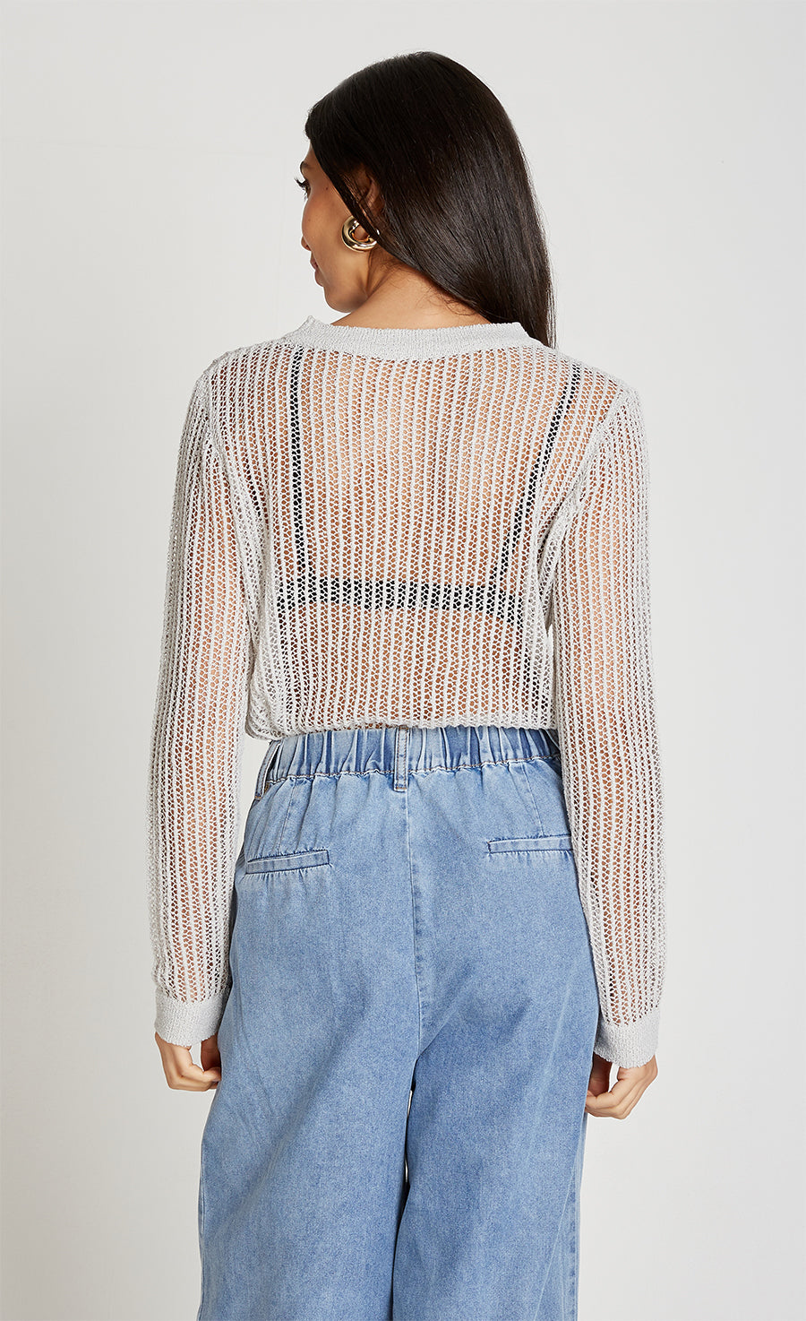 Oatmeal Knitted Jumper