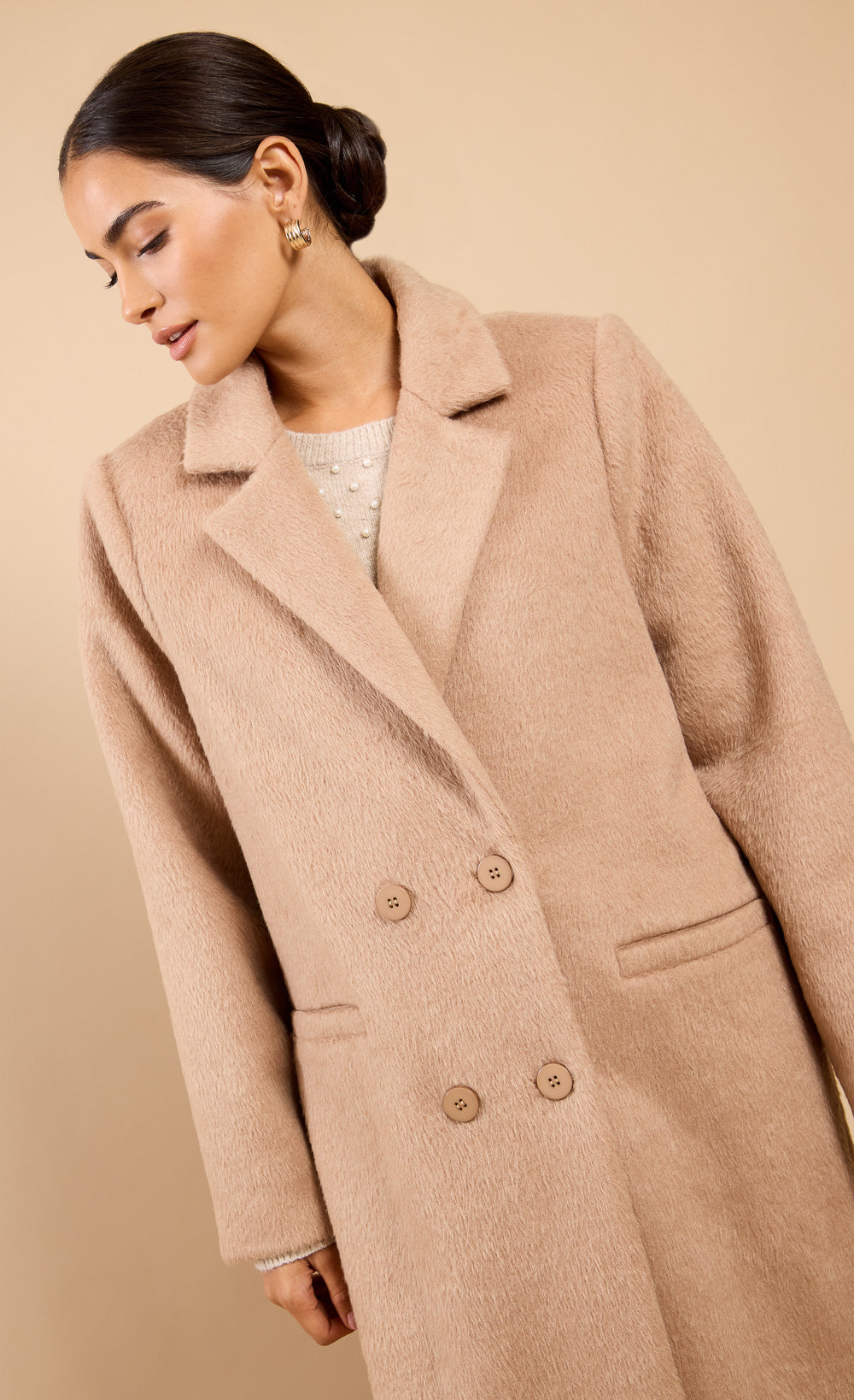 Elea Oatmeal Coat