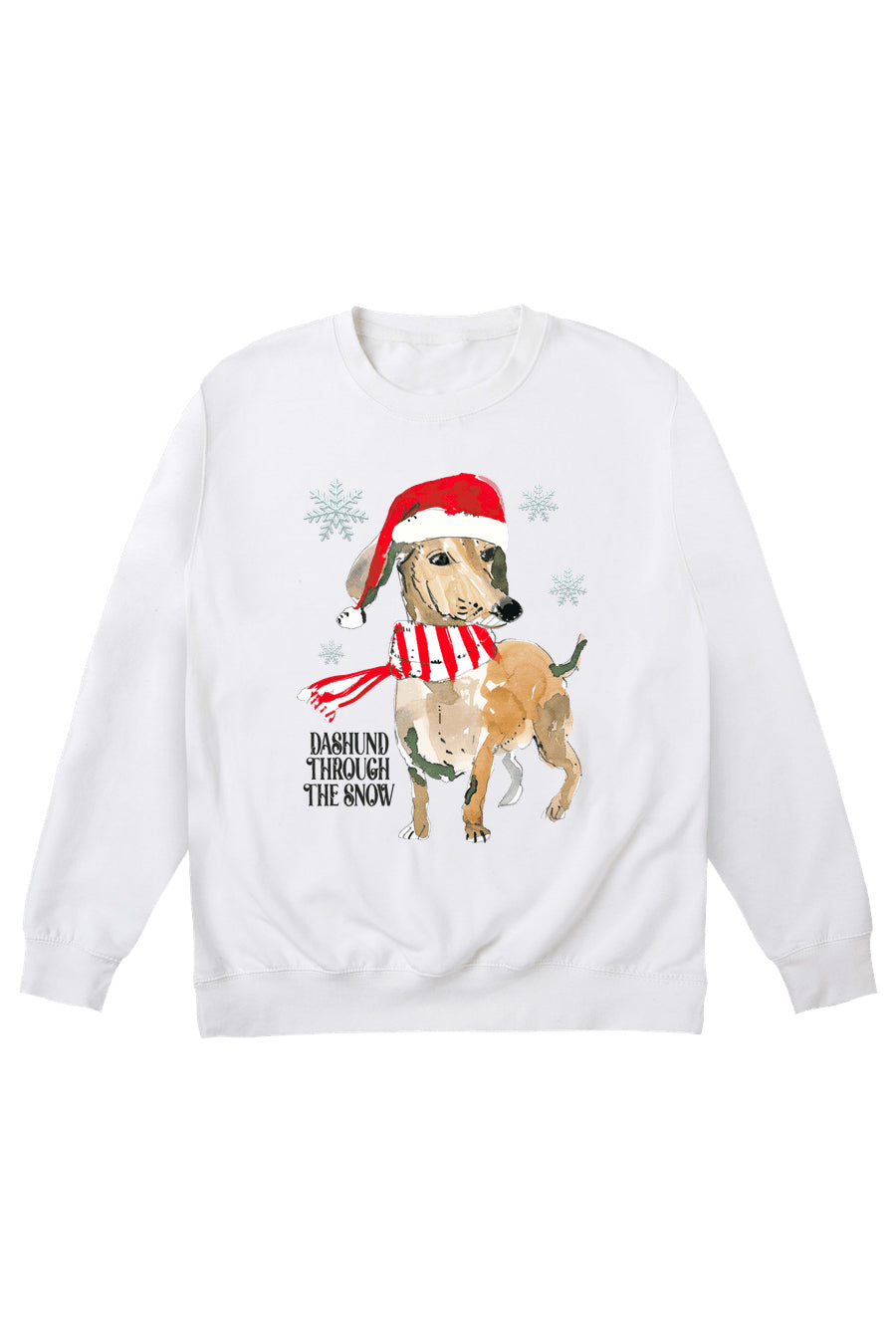 Dashund Through The Snow Jumper