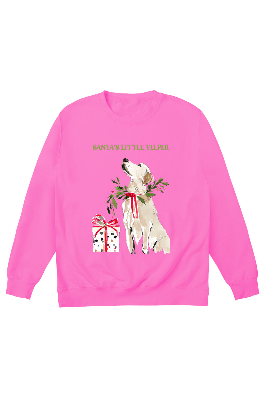 Santa's Little Yelper Jumper