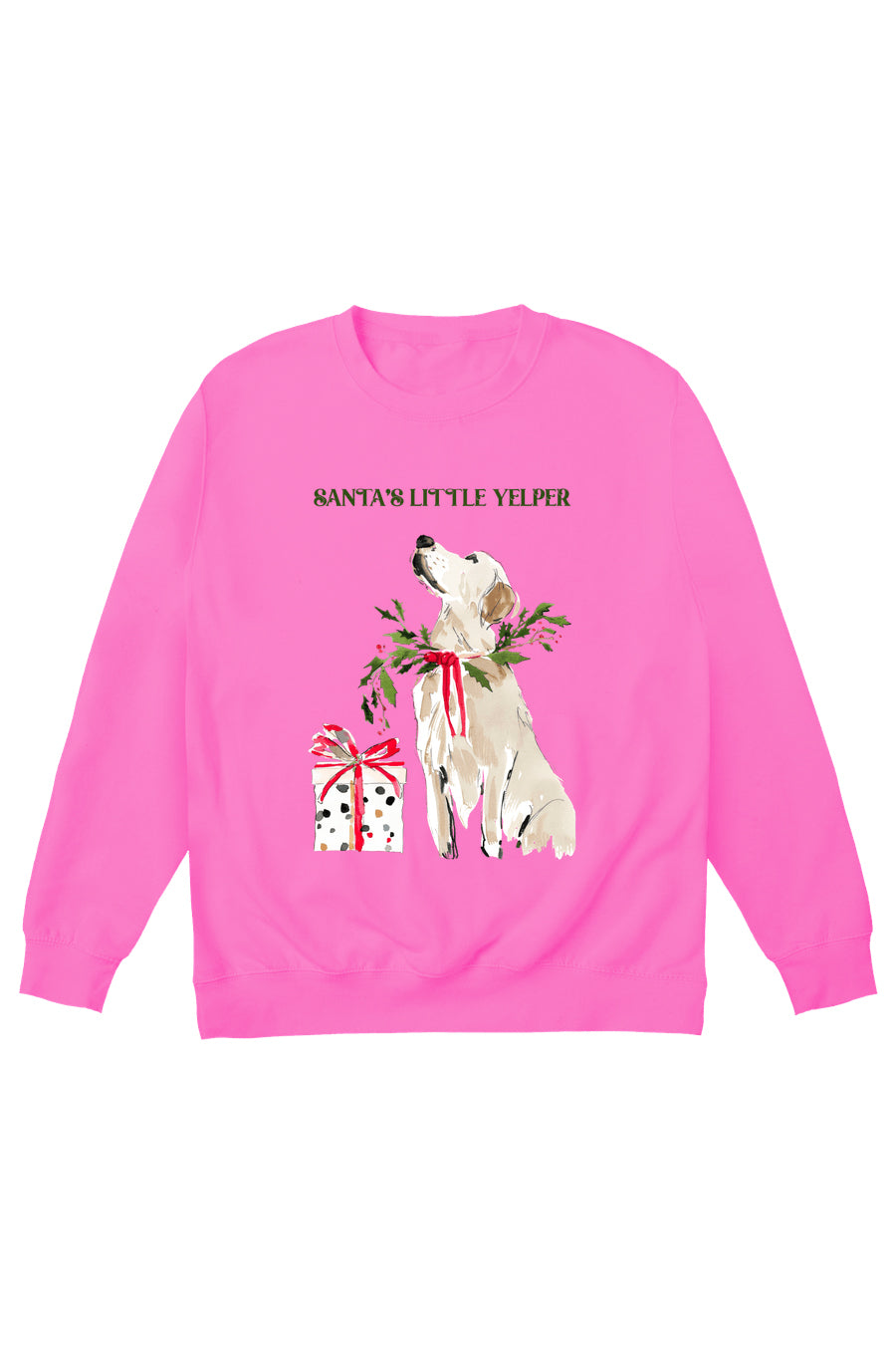 Santa's Little Yelper Jumper