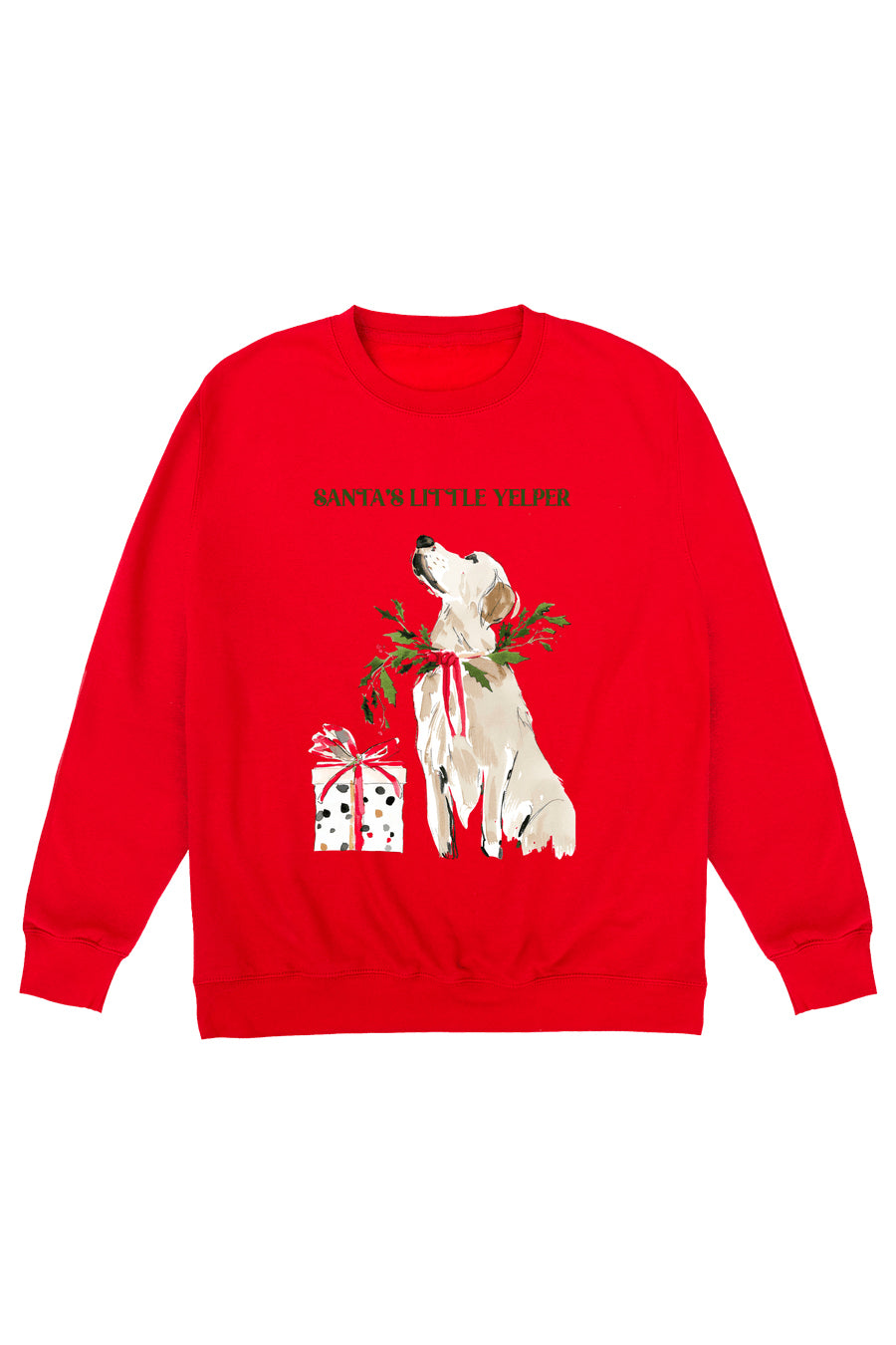 Santa's Little Yelper Jumper