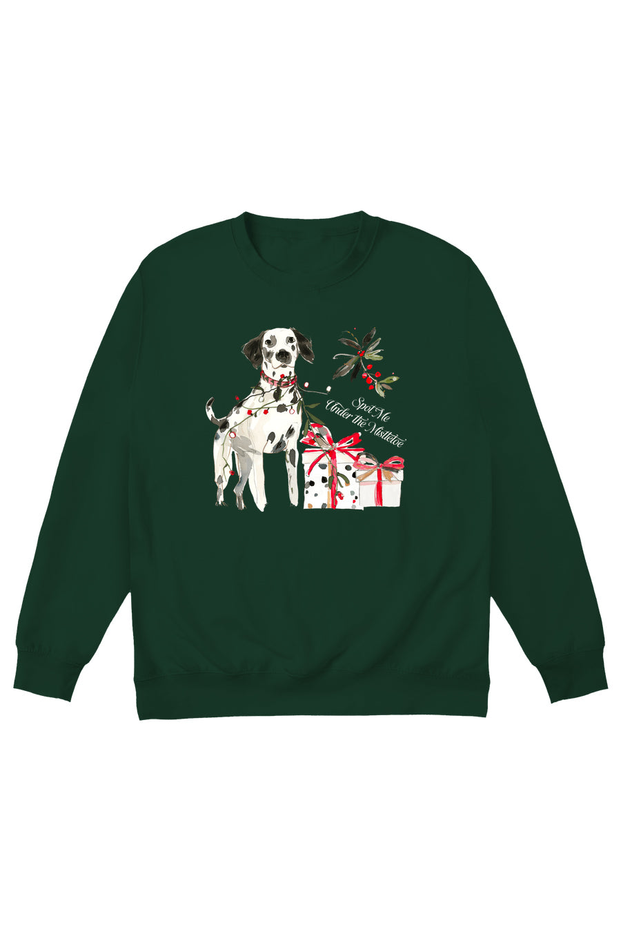 Spot Me Under The Mistletoe Jumper