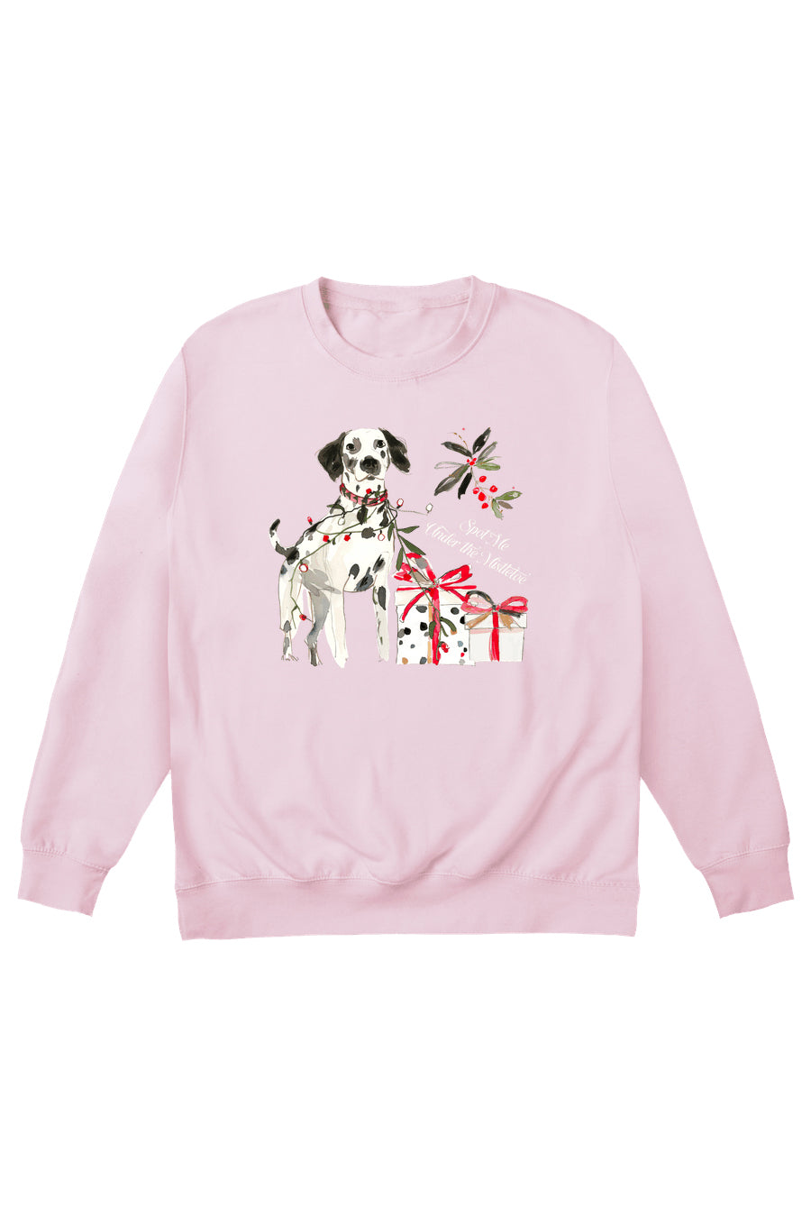 Spot Me Under The Mistletoe Jumper