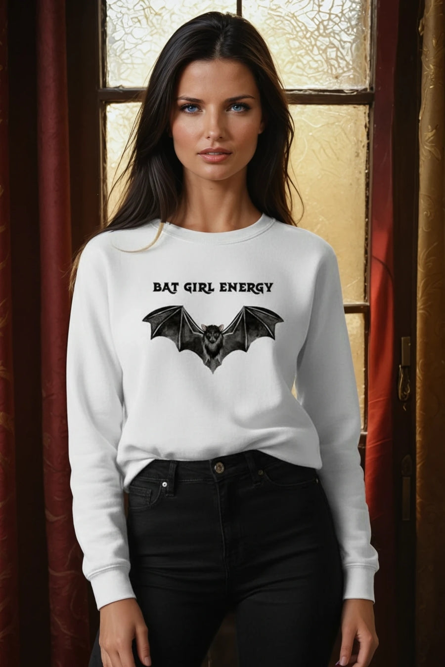Bat Girl Energy Jumper