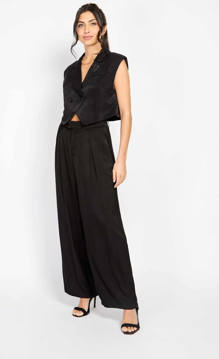 Black Waistcoat by Chloe Lewis