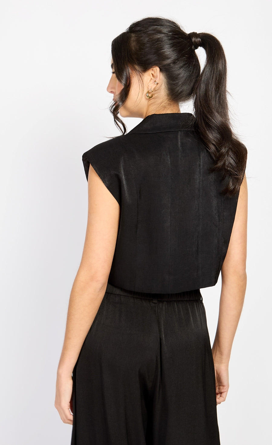 Black Waistcoat by Chloe Lewis
