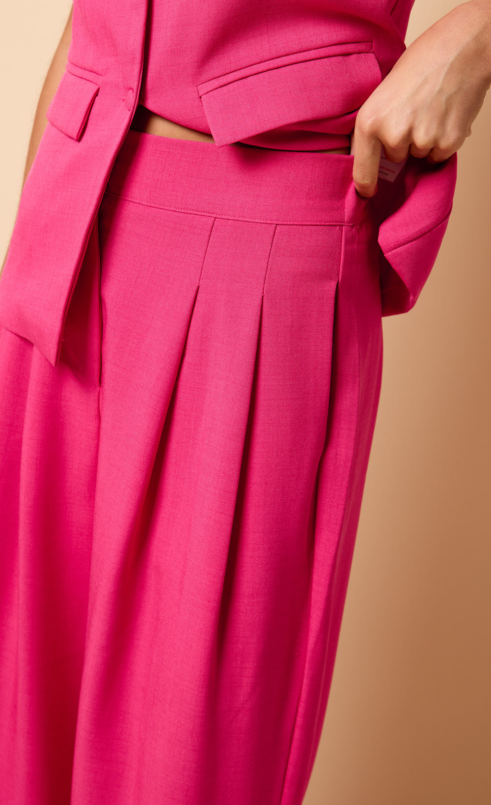 Pink Wide-Leg Trousers by Vicky Pattison