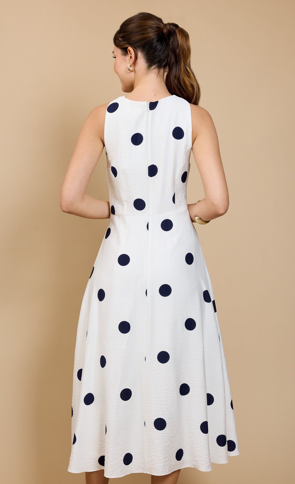 Spot Print Halter Midaxi Dress by Vicky Pattison