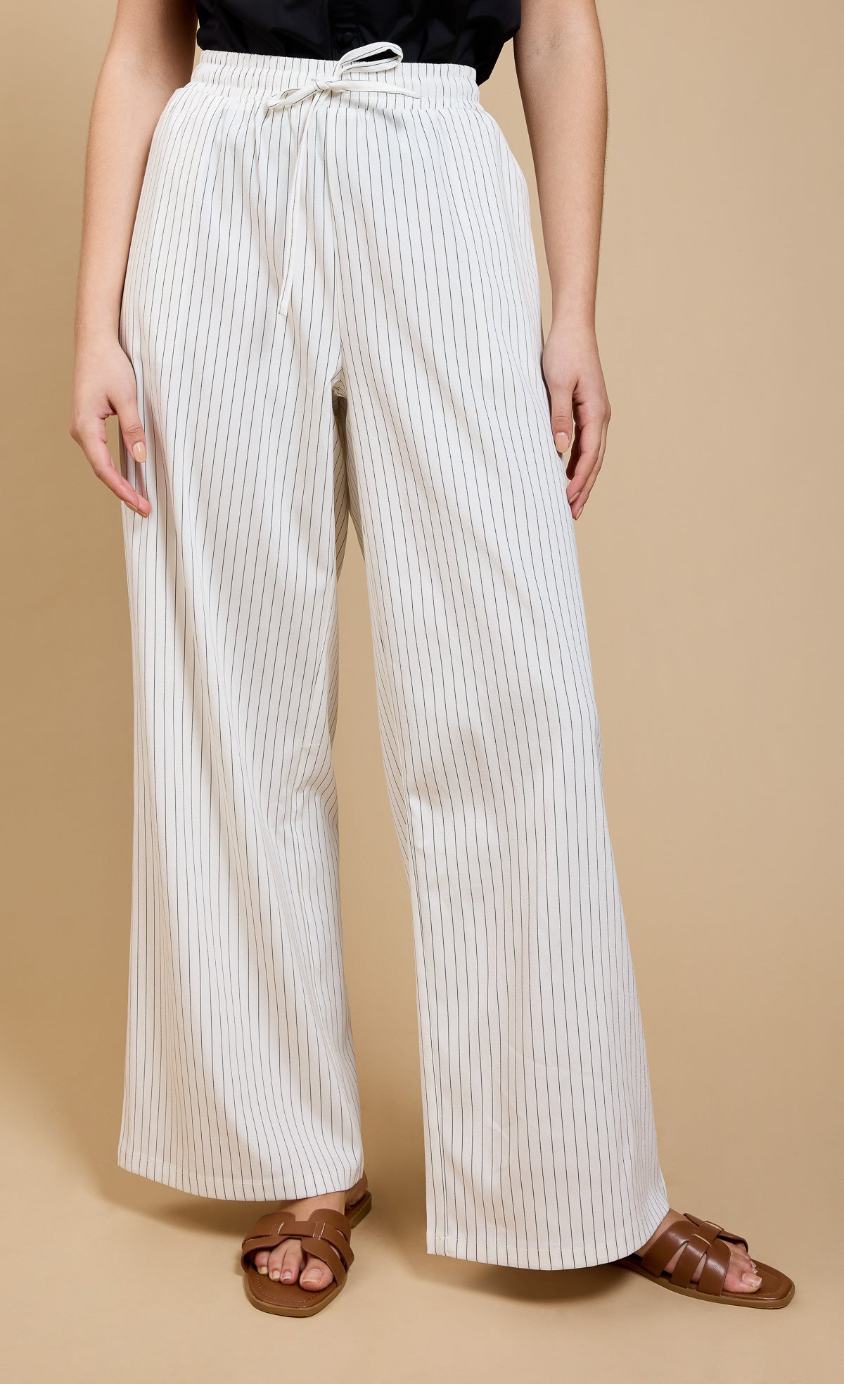 Kalina Stripe TrousersTrousersTrousersLittle Mistress