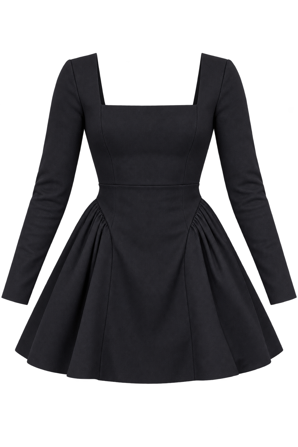 Hera Black Square Neck Mini Dress Vicky Pattison EDIT