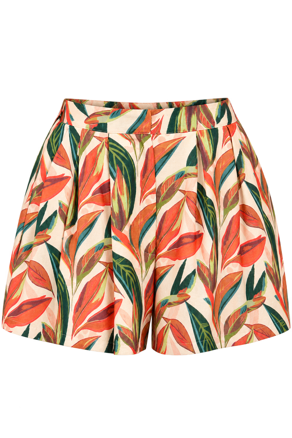 Eirene Leaf Print Shorts Vicky Pattison EDIT