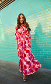 Floral Maxi Shirt Dress by Vicky Pattison