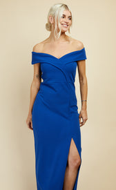 Cobalt Bardot MaxiDressesBardot DressLittle Mistress