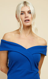 Cobalt Bardot MaxiDressesBardot DressLittle Mistress