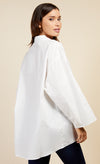 White Oversized Shirt by Vogue Williams