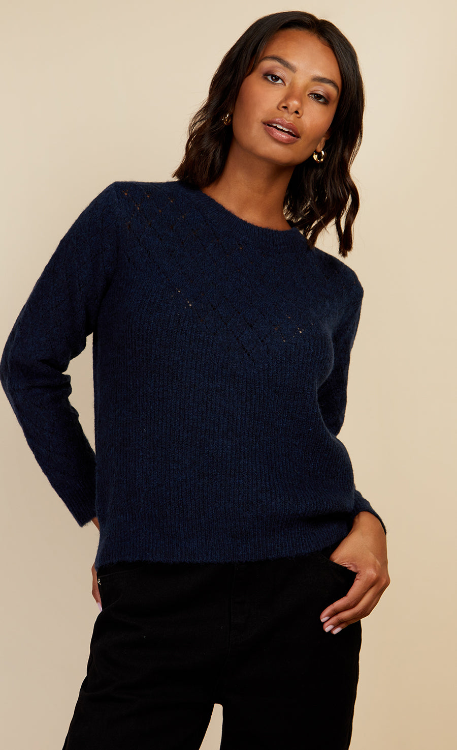 Open Knit Jumper