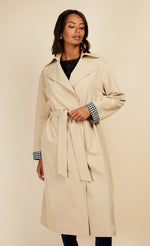 Camel Trench Coat by Vogue Williams