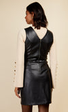 Black PU Mini Dress by Vogue Williams