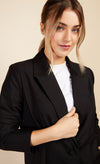 Black Single Breasted Blazer by Vogue Williams
