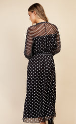 Multi Spot Midaxi Dress by Vogue Williams