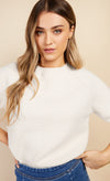 Cream Knit Top by Vogue Williams