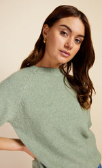 Khaki Knit Top by Vogue Williams