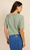 Khaki Knit Top by Vogue Williams