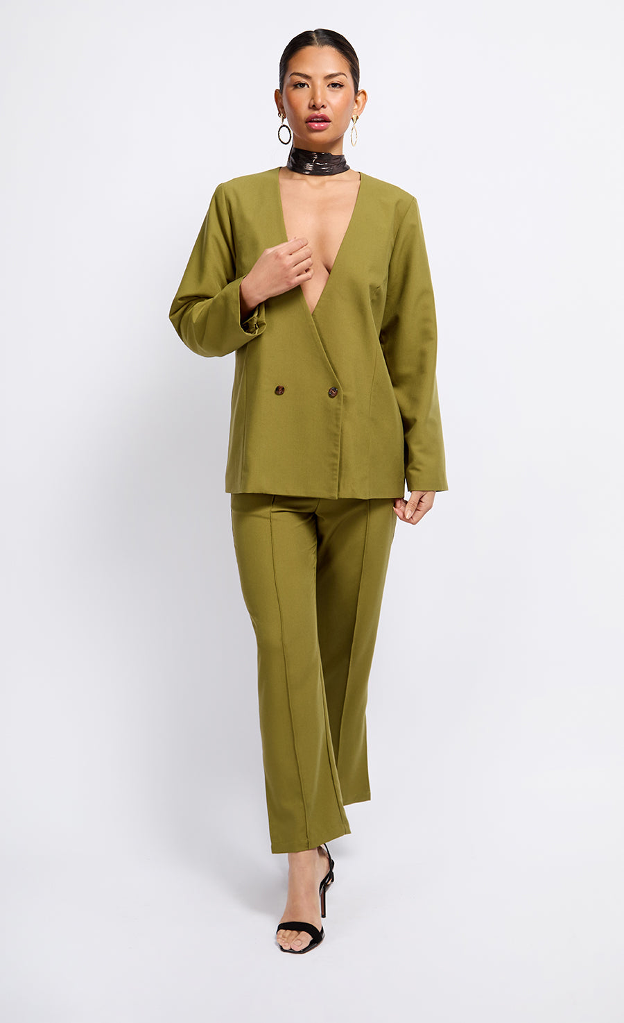 Olive Green Blazer