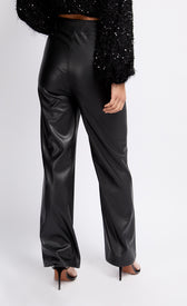 Black PU TrousersTrousersTrousersLittle Mistress
