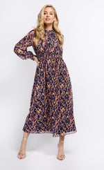 Leopard Print Midaxi Dress