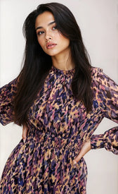 Leopard Print Midaxi DressDressesMidaxi DressLittle Mistress