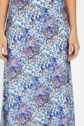 Peacock Print Midaxi SkirtSkirtsSlip SkirtLittle Mistress
