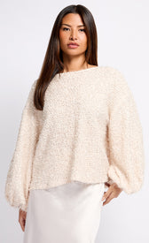 Cream Sequin Fringe TopClothing TopsTopLittle Mistress