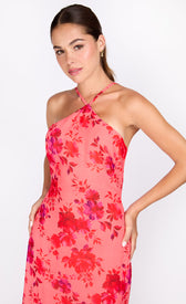 iSKA Floral Print Midi DressDressesDressesLittle Mistress