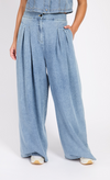 Blue Wide Leg Jeans