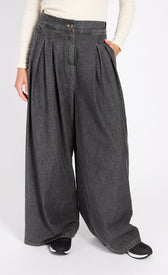 Black Wide Leg JeansJeansWide Leg JeansLittle Mistress