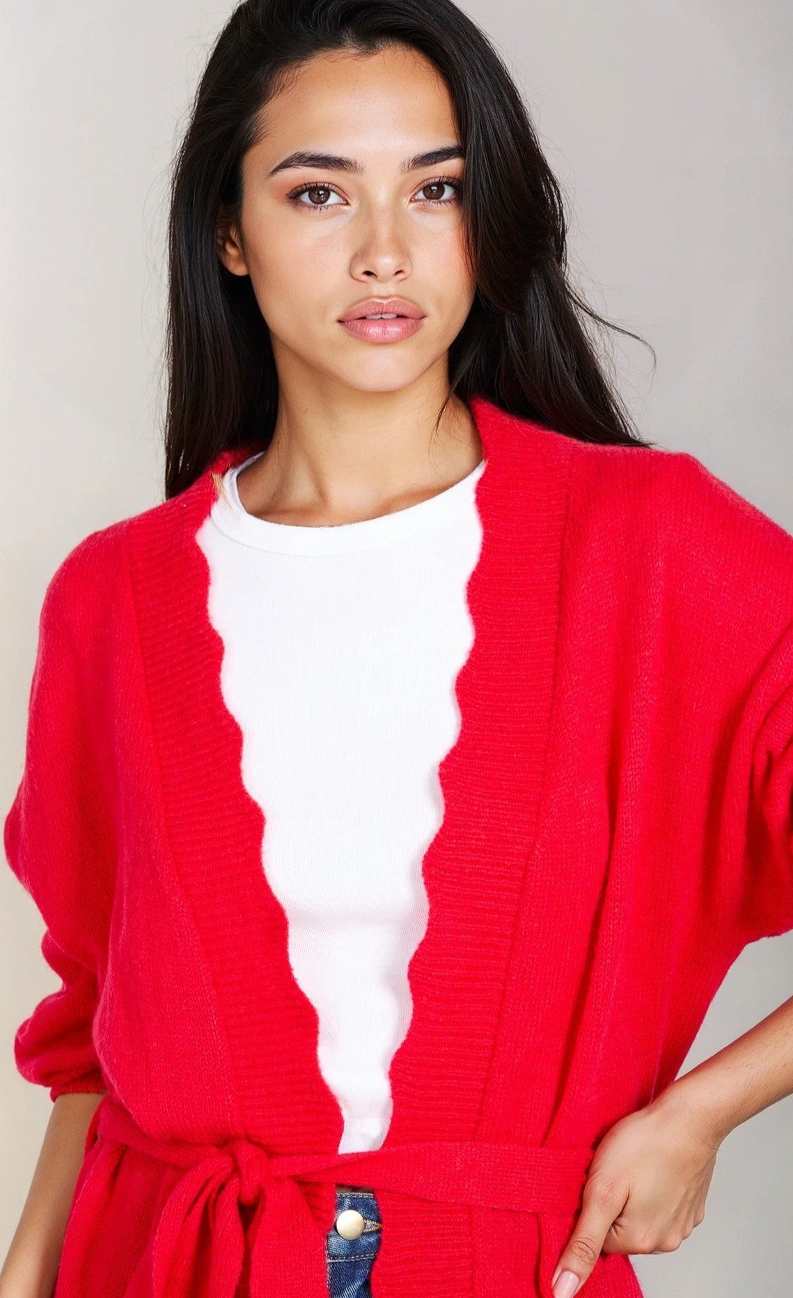 Tomato Knitted Cardigan